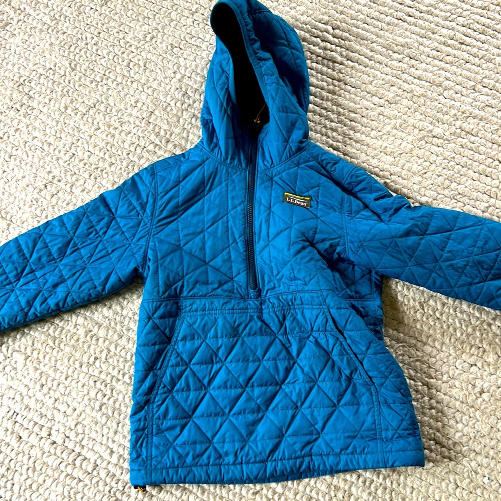 Ll bean winter jacket size 10 12